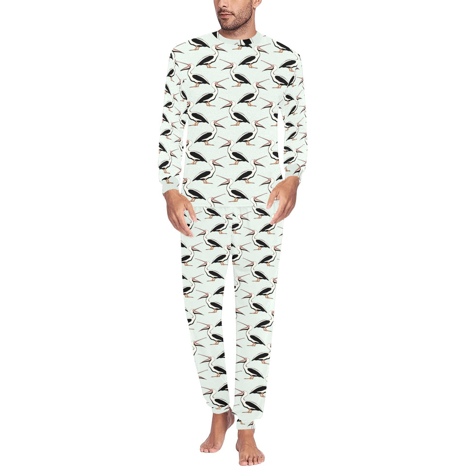 Pelican Pattern Print Design 02 Men's All Over Print Pajama