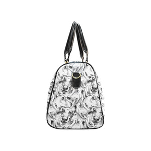 Greyhound Pattern Print Design 01 Travel Bag