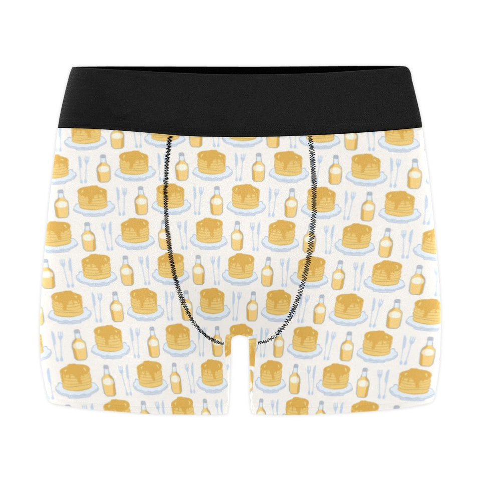 Pancake Pattern Print Design 05 Men's All Over Print Boxer Briefs Men's Underwear
