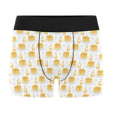 Pancake Pattern Print Design 05 Men's All Over Print Boxer Briefs Men's Underwear