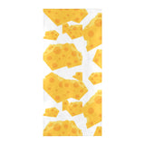 Cheese slice pattern Beach Towel