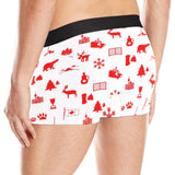 Canada Pattern Print Design 04 Men's All Over Print Boxer Briefs Men's Underwear