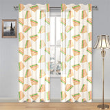 Sandwich Pattern Print Design 01 Gauze Curtain