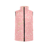 Bicycle Pattern Print Design 02 Men's Padded Vest
