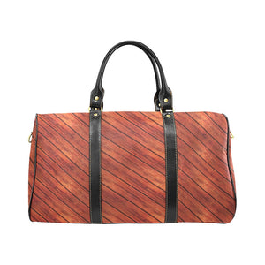 Wood Printed Pattern Print Design 03 Travel Bag