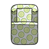 Cucumber slices pattern Car Seat Back Organizer