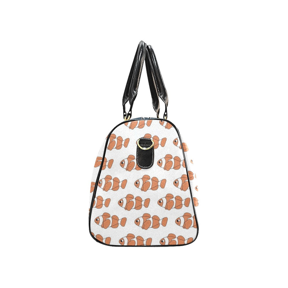 Clown Fish Pattern Print Design 05 Travel Bag