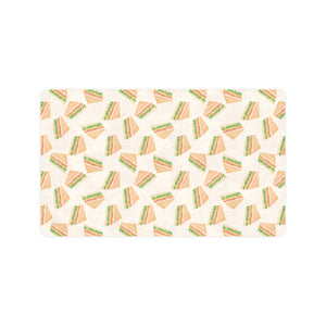Sandwich Pattern Print Design 01 Doormat