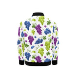 Grape pattern Kids' Boys' Girls' Bomber Jacket