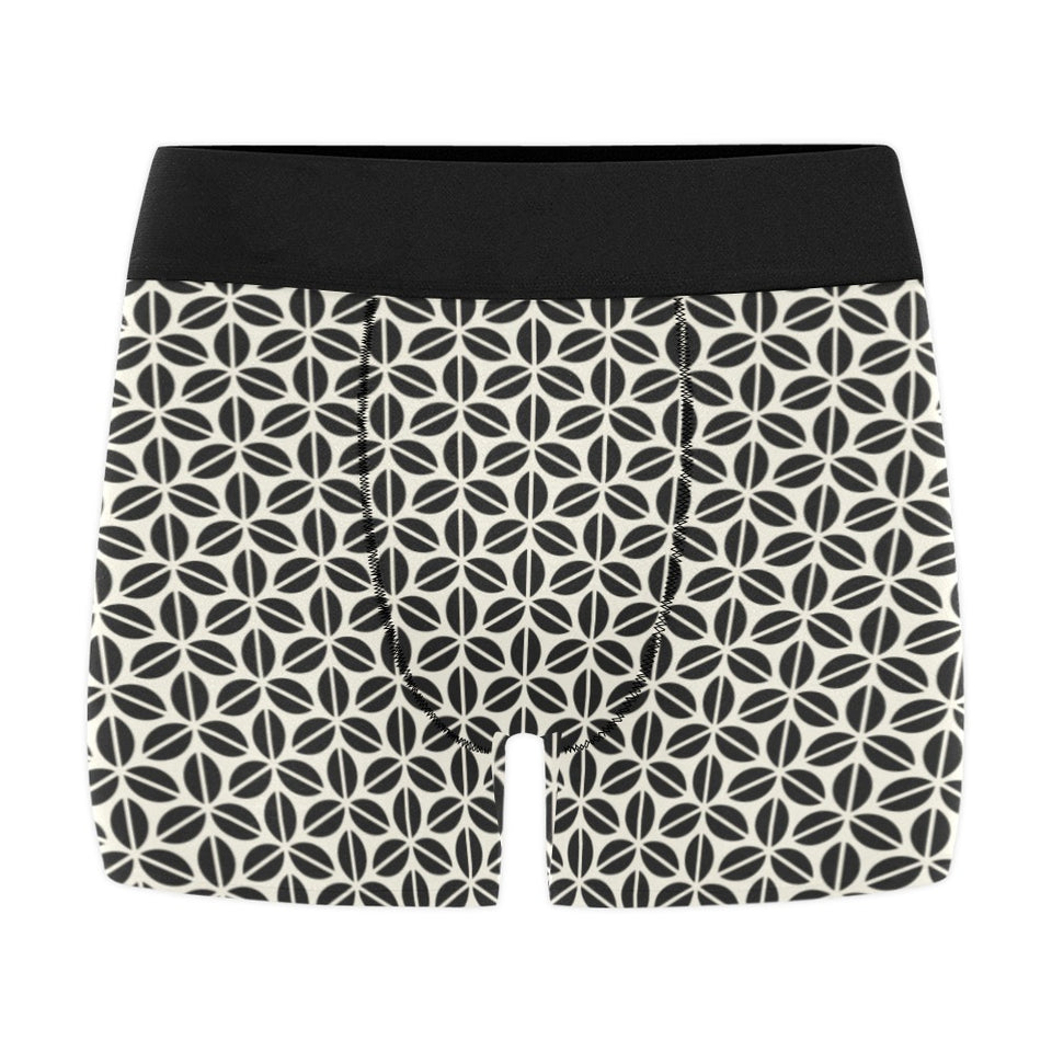 Coffee bean abstract modern pattern Men's All Over Print Boxer Briefs Men's Underwear