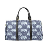 Elephant tribal design pattern Travel Bag