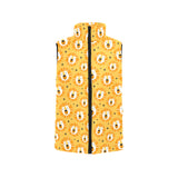 Lion Pattern Print Design 03 Women's Padded Vest