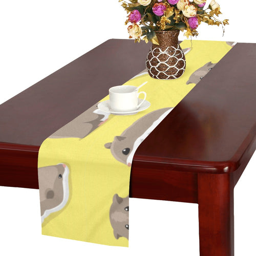 Cute Hamster pattern Table Runner