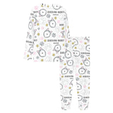 Siberian Husky design pattern Women's All Over Print Pajama Set