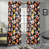 Goldfish Pattern Print Design 03 Gauze Curtain