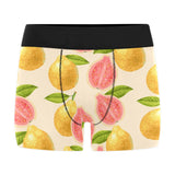 Beautiful guava pattern Men's All Over Print Boxer Briefs Men's Underwear