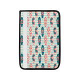 Surfboard Pattern Print Design 02 Car Seat Belt Cover