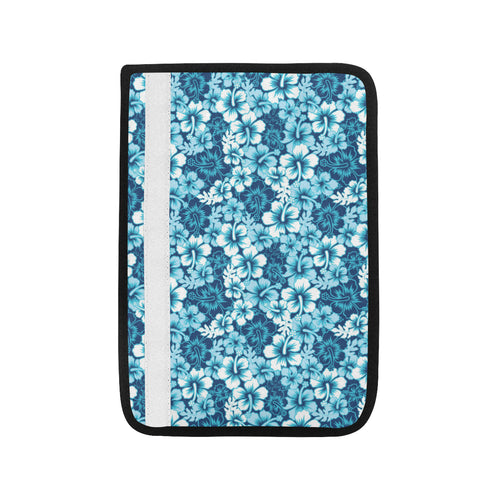 Hibiscus Pattern Print Design 03 Car Seat Belt Cover