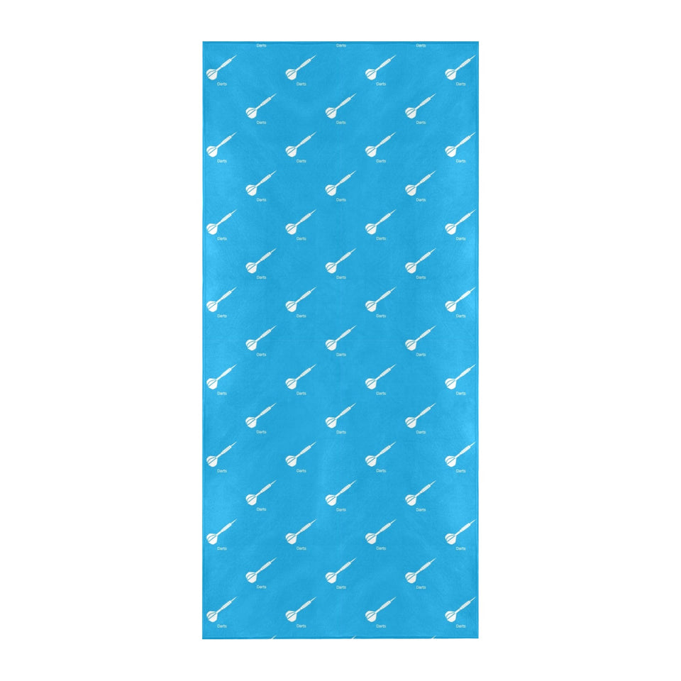 Darts Pattern Print Design 05 Beach Towel