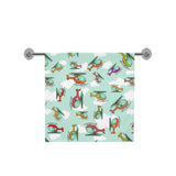 Helicopter design pattern Bath Towel