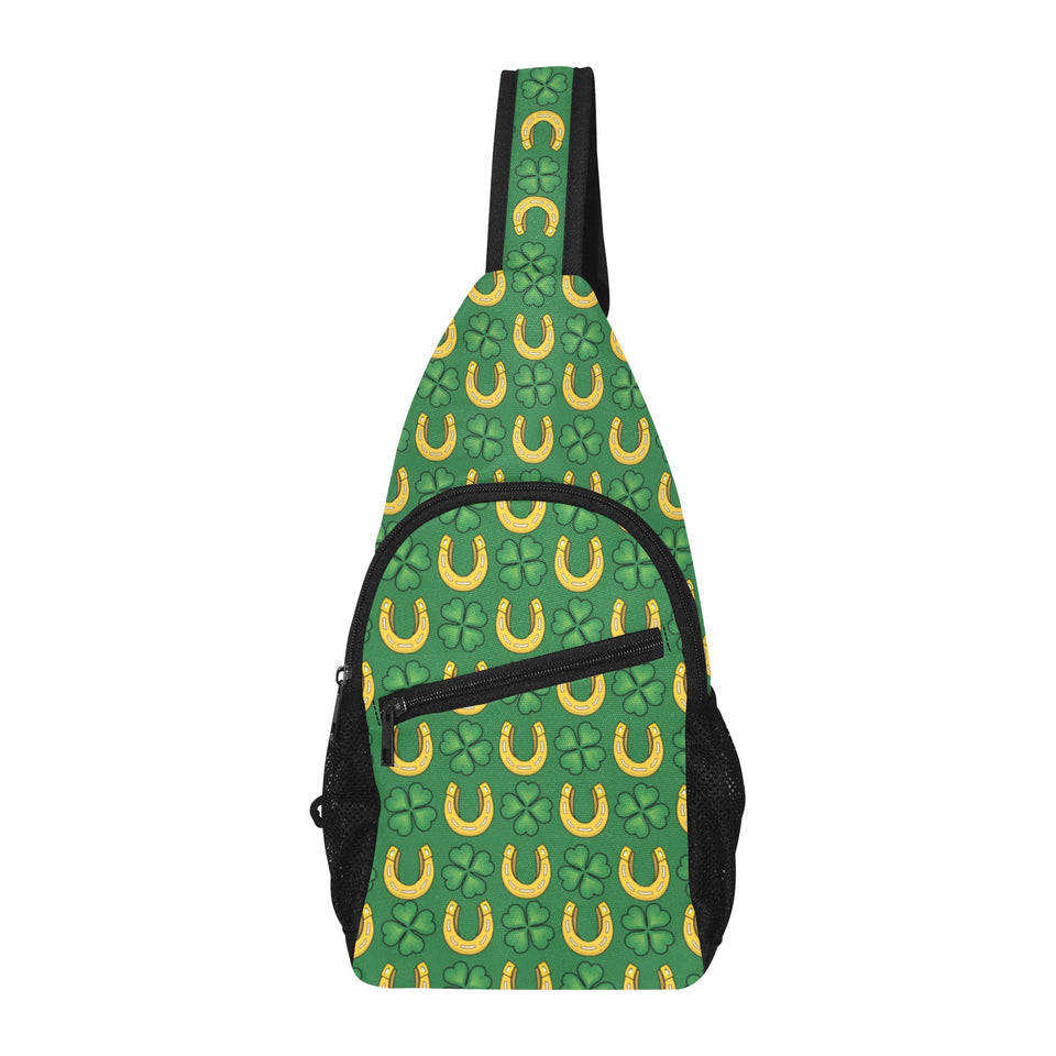 Horseshoes Pattern Print Design 05 All Over Print Chest Bag