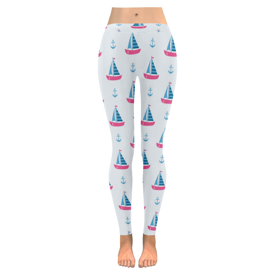 Sailboat anchor pattern Women's Legging Fulfilled In US
