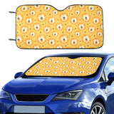 Lion Pattern Print Design 03 Car Sun Shade