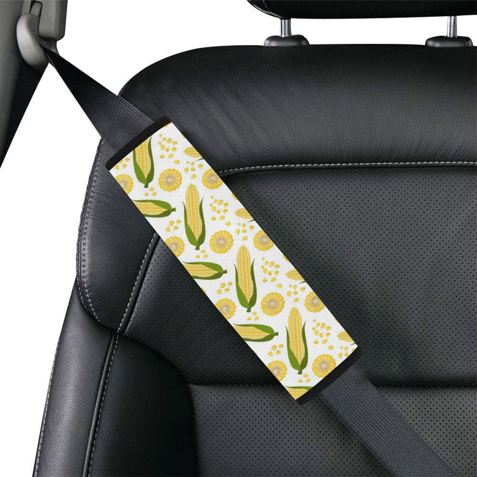 Corn Pattern Print Design 05 Car Seat Belt Cover