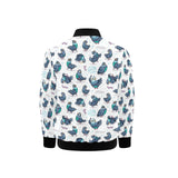 Pigeon Pattern Print Design 02 Kids' Boys' Girls' Bomber Jacket