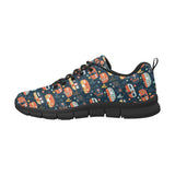 Camper Van Pattern Print Design 05 Men's Breathable Sneakers ( Model 055)