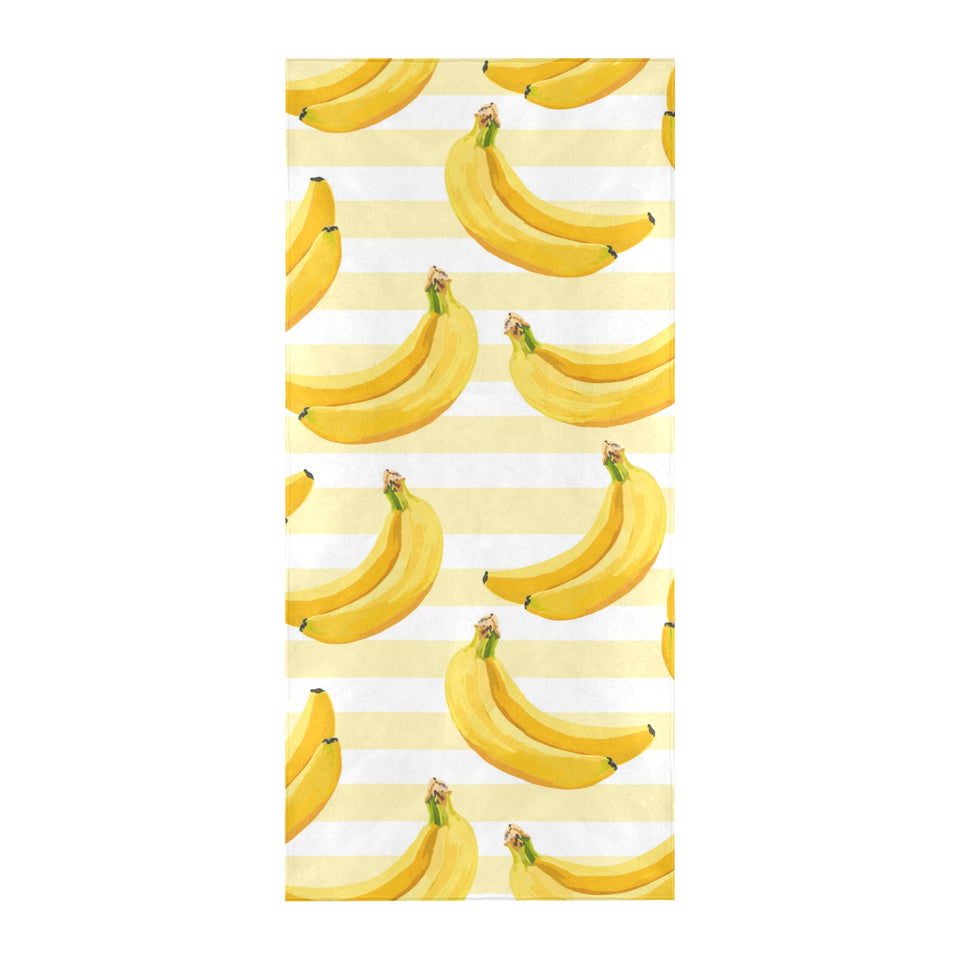 Banana pattern blackground Beach Towel