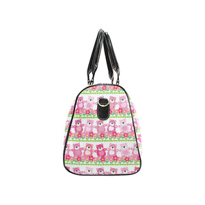 Teddy Bear Pattern Print Design 04 Travel Bag