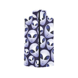 Alien Pattern Print Design 01 Men's Padded Vest