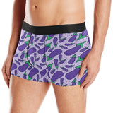 Eggplant Pattern Print Design 03 Men's All Over Print Boxer Briefs Men's Underwear