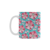 3D sakura cherry blossom pattern Classical White Mug (Fulfilled In US)