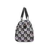 Music Notes Pattern Print Design 01 Travel Bag