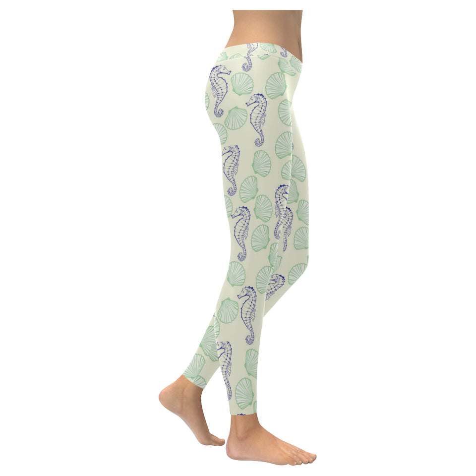Seahorse shell pattern Women's Legging Fulfilled In US