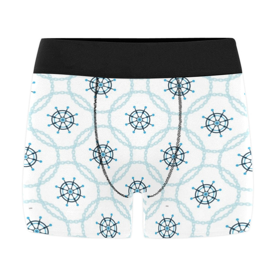 nautical steering wheel chain Men's All Over Print Boxer Briefs Men's Underwear