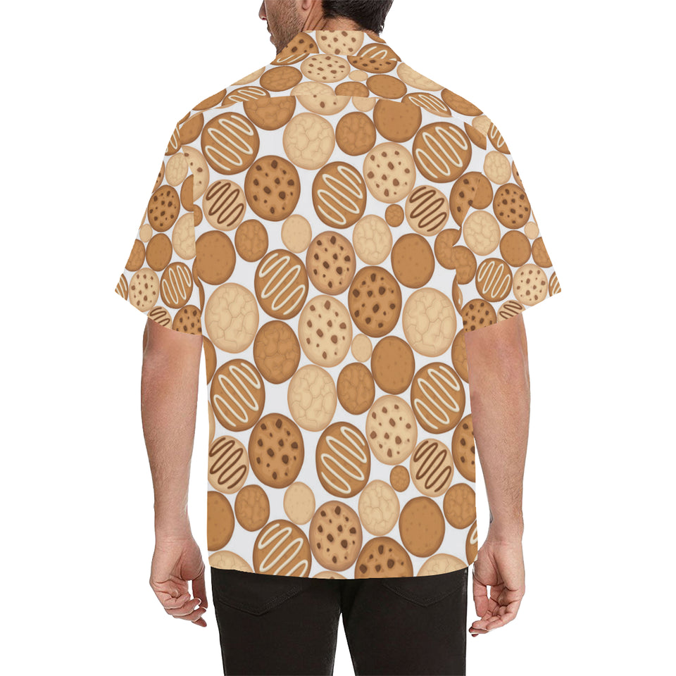 Various cookie pattern Men's All Over Print Hawaiian Shirt