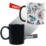 Butterfly pattern Morphing Mug Heat Changing Mug