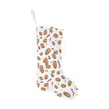 peanuts pattern background Christmas Stocking