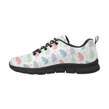 Hippopotamus Pattern Print Design 03 Men's Breathable Sneakers ( Model 055)
