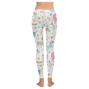 Colorful unicorn pattern Women's Legging Fulfilled In US