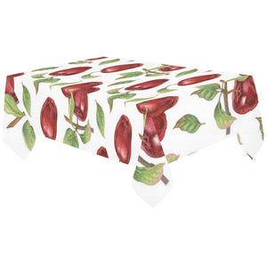 Red apples pattern Tablecloth