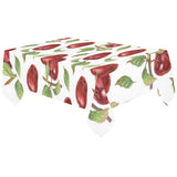 Red apples pattern Tablecloth