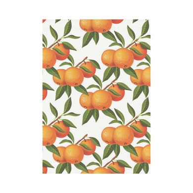 Oranges pattern background House Flag Garden Flag