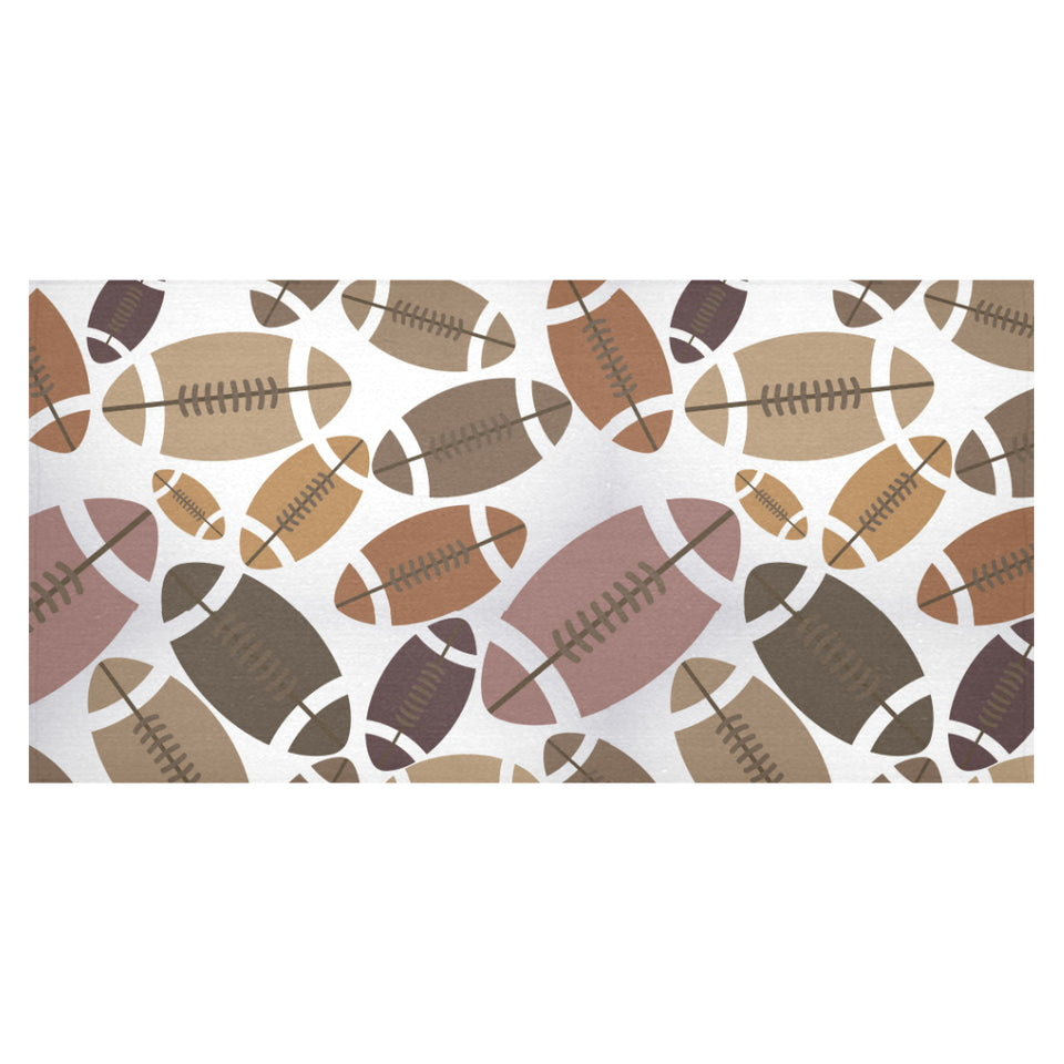 American football ball pattern Tablecloth