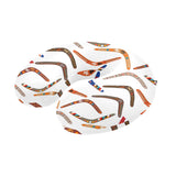 Boomerang Australian aboriginal ornament pattern U-Shaped Travel Neck Pillow