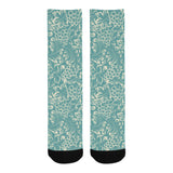 Classic Hand drawn Grape pattern Crew Socks