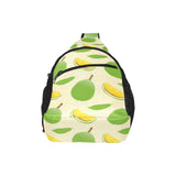Durian pattern All Over Print Chest Bag